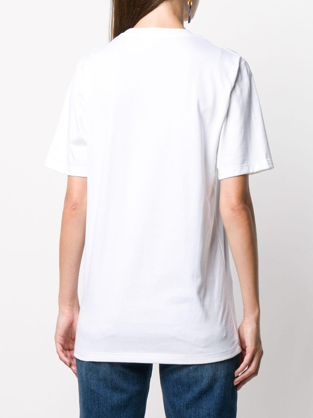 Wolford X Helmut Newton Cotton T Shirt In White Lyst