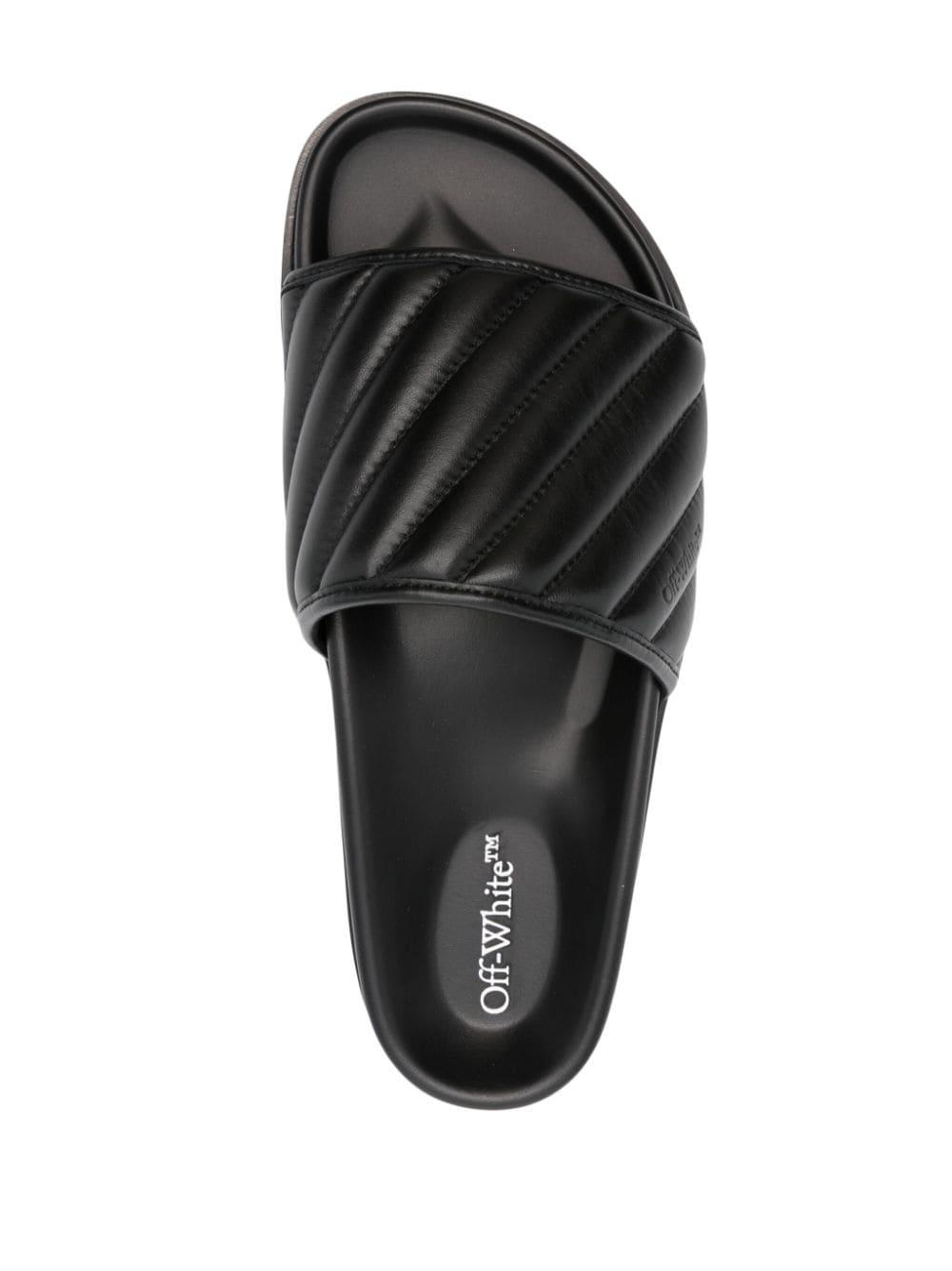 Off white black corporate hotsell slides