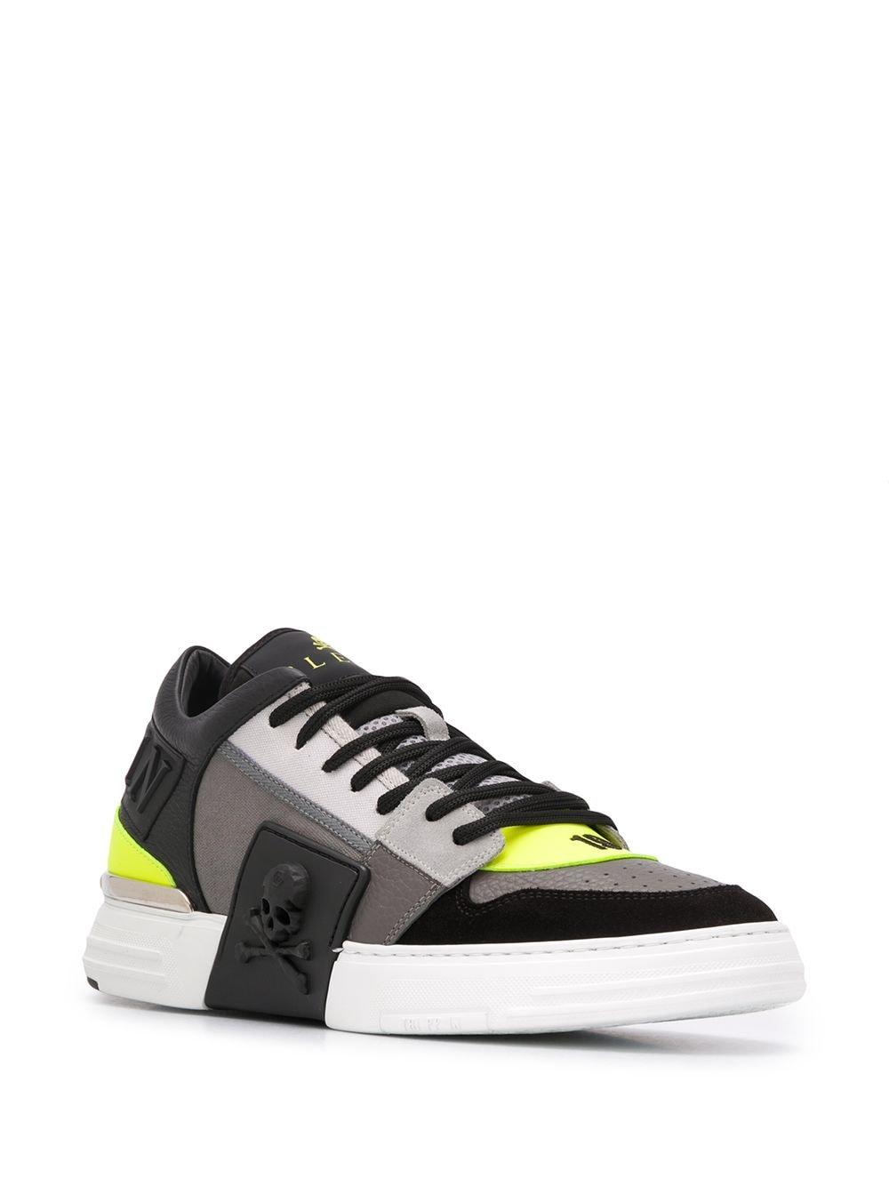 philipp plein yellow sneakers