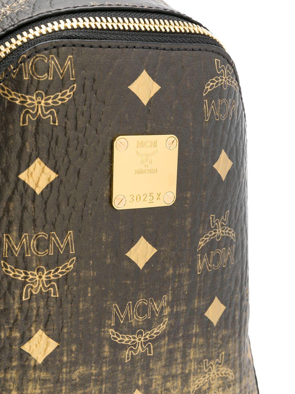 Mcm triple bag backpack sale