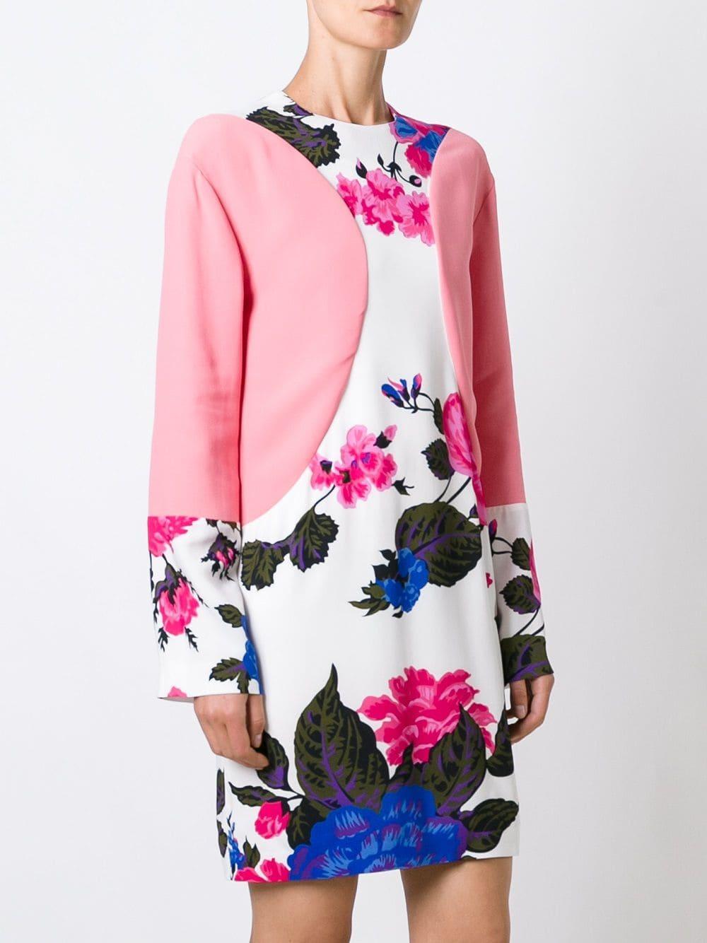 MSGM Floral Print Dress - Save 4% - Lyst