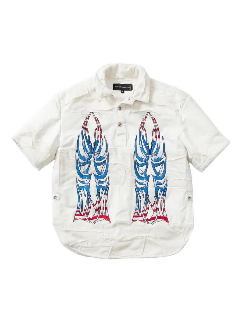 Who Decides War セイクリッドハートTシャツ Who Decides War Sacred Heart T-shirt | White | FARFETCH GE