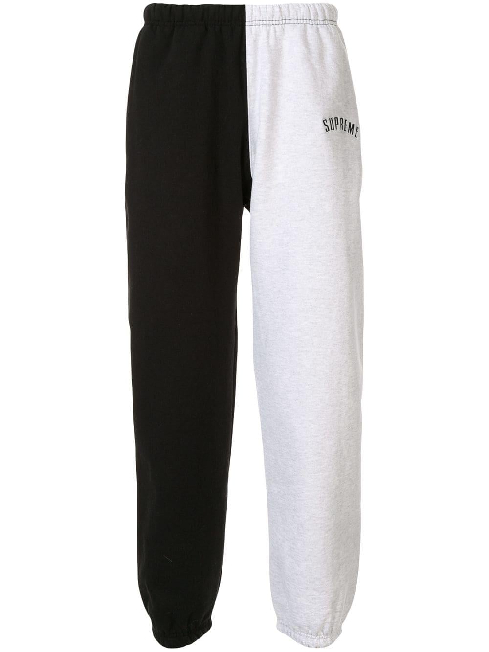 supreme split track pants