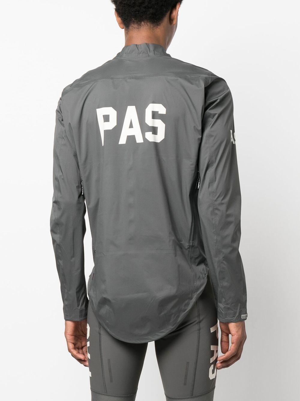 Pas Normal Studios Logo-print Shield Track Jacket in Gray for Men