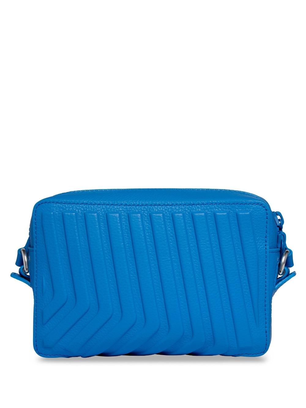 Balenciaga Car Leather Camera Bag in Blue for Men | Lyst