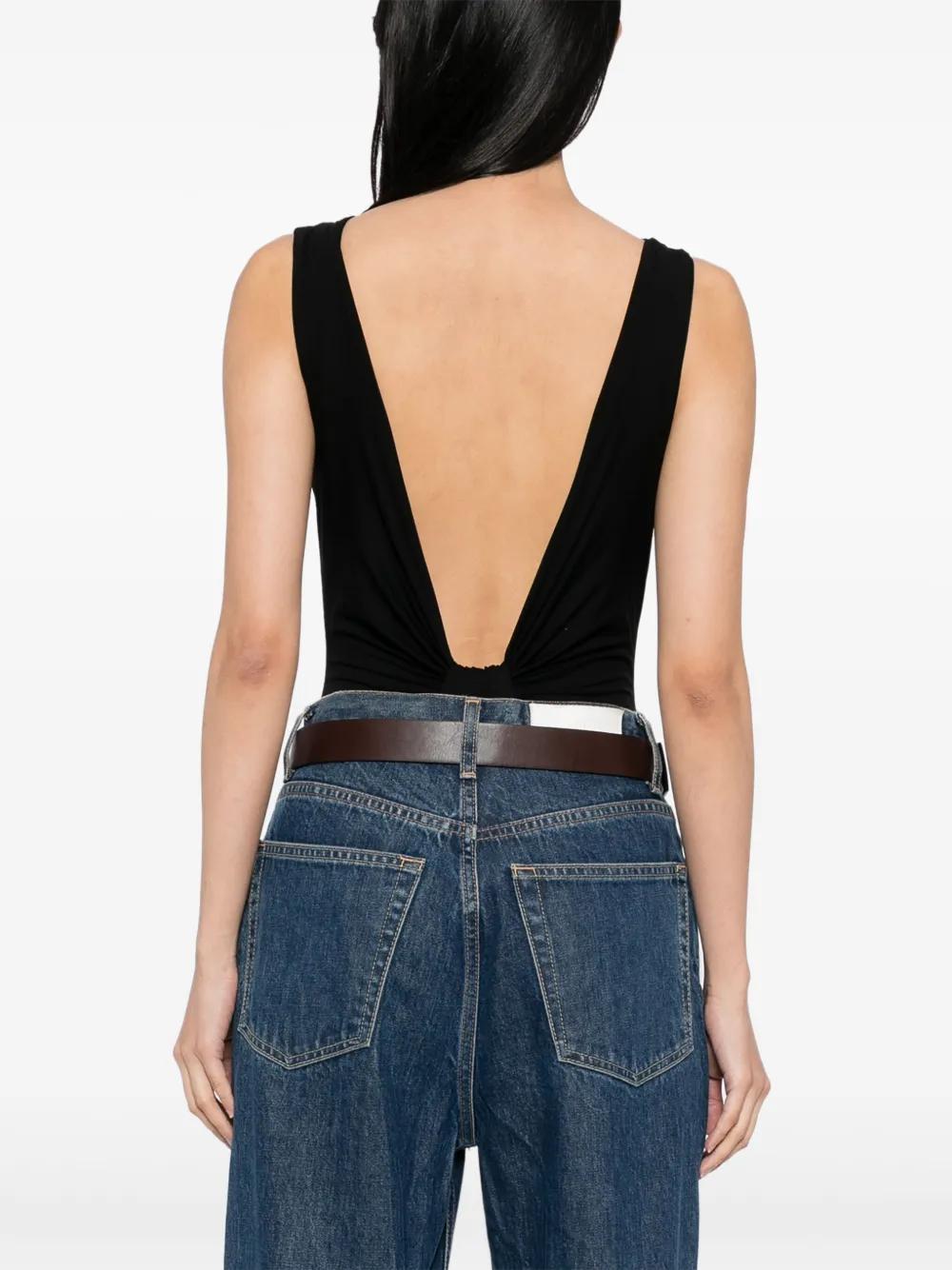 【関税込み】AGOLDE ブラック Aura ボディスーツ Aura Bodysuit in Black – AGOLDE