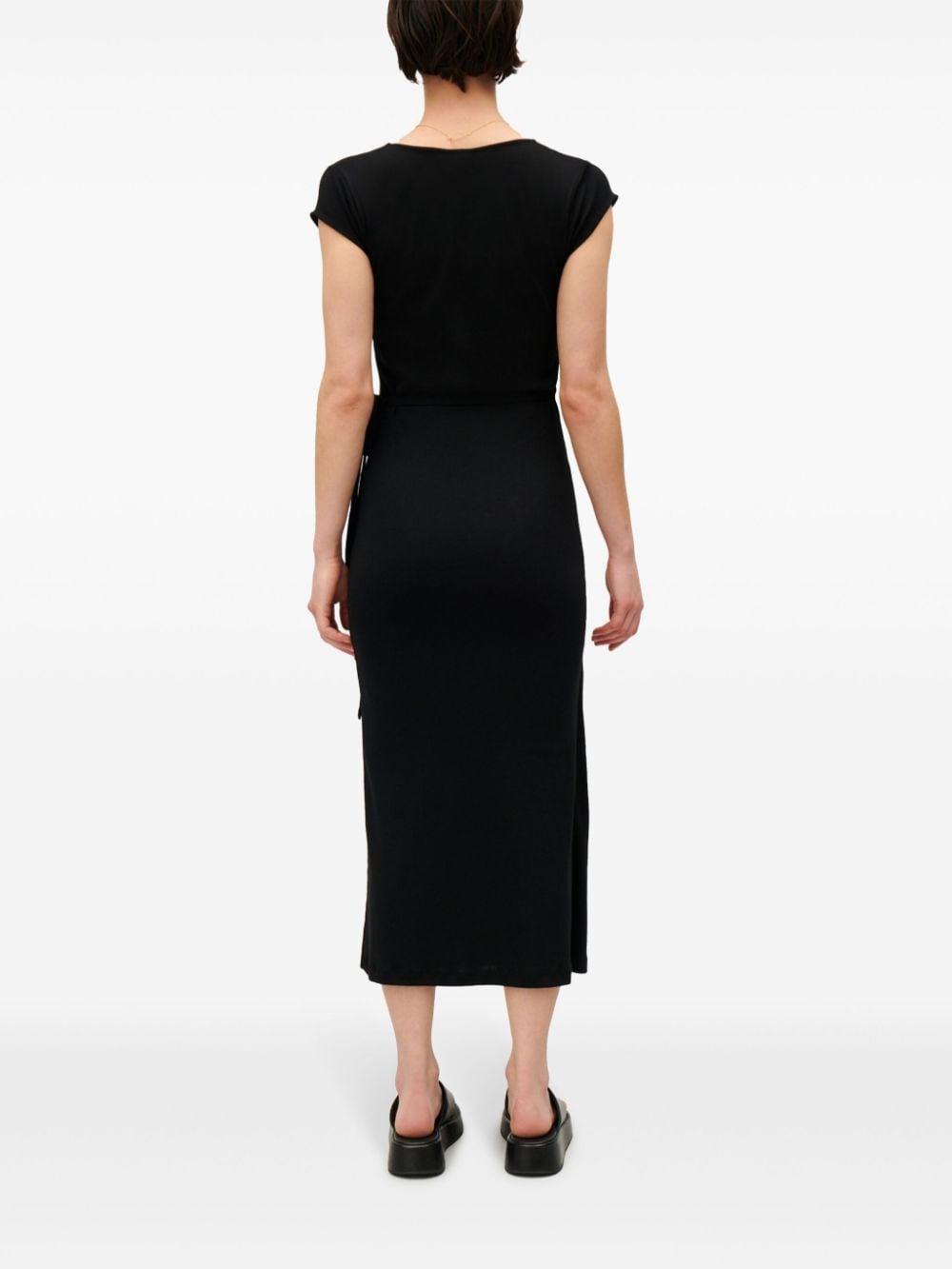 Claudie Pierlot boat-neck midi dress - Grey