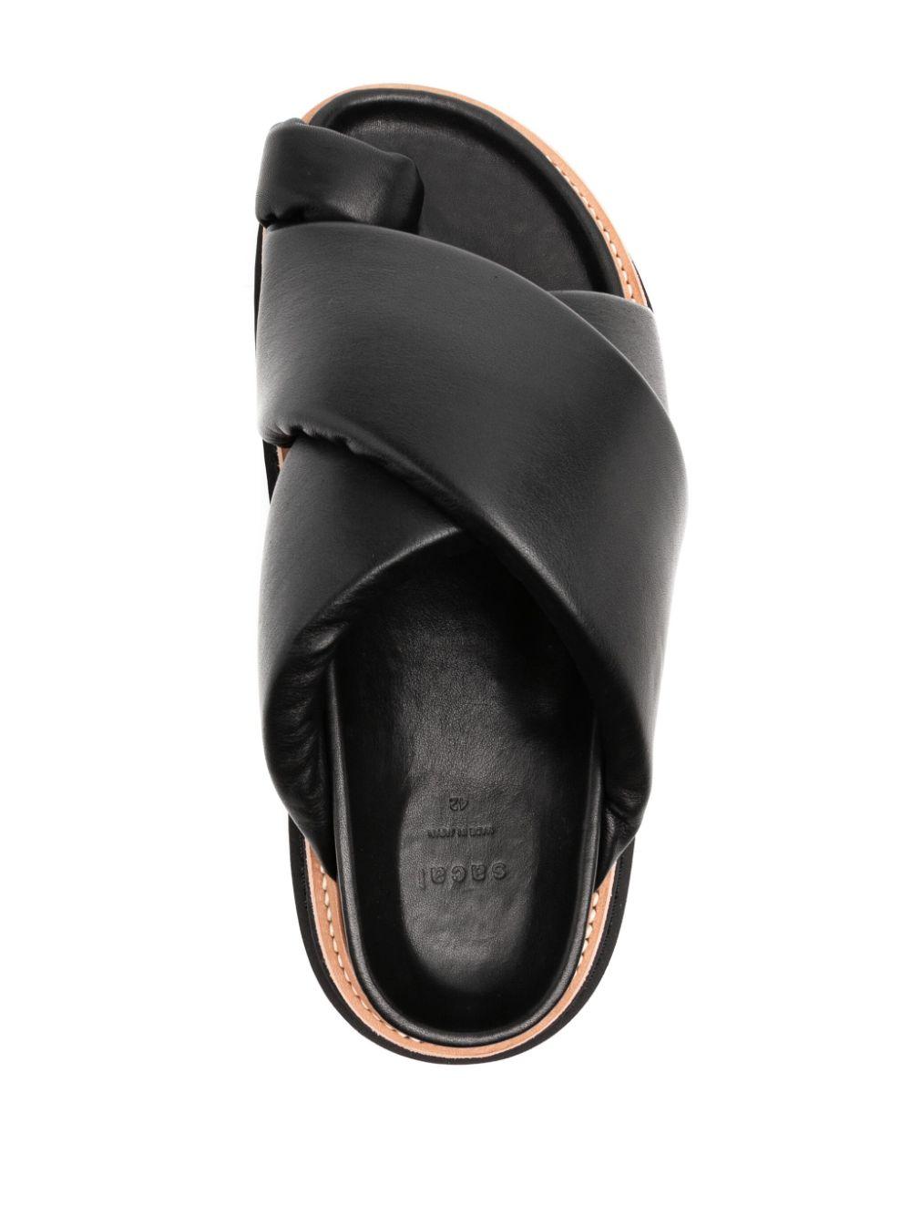 sacai-black-Sandali-Con-Suola-