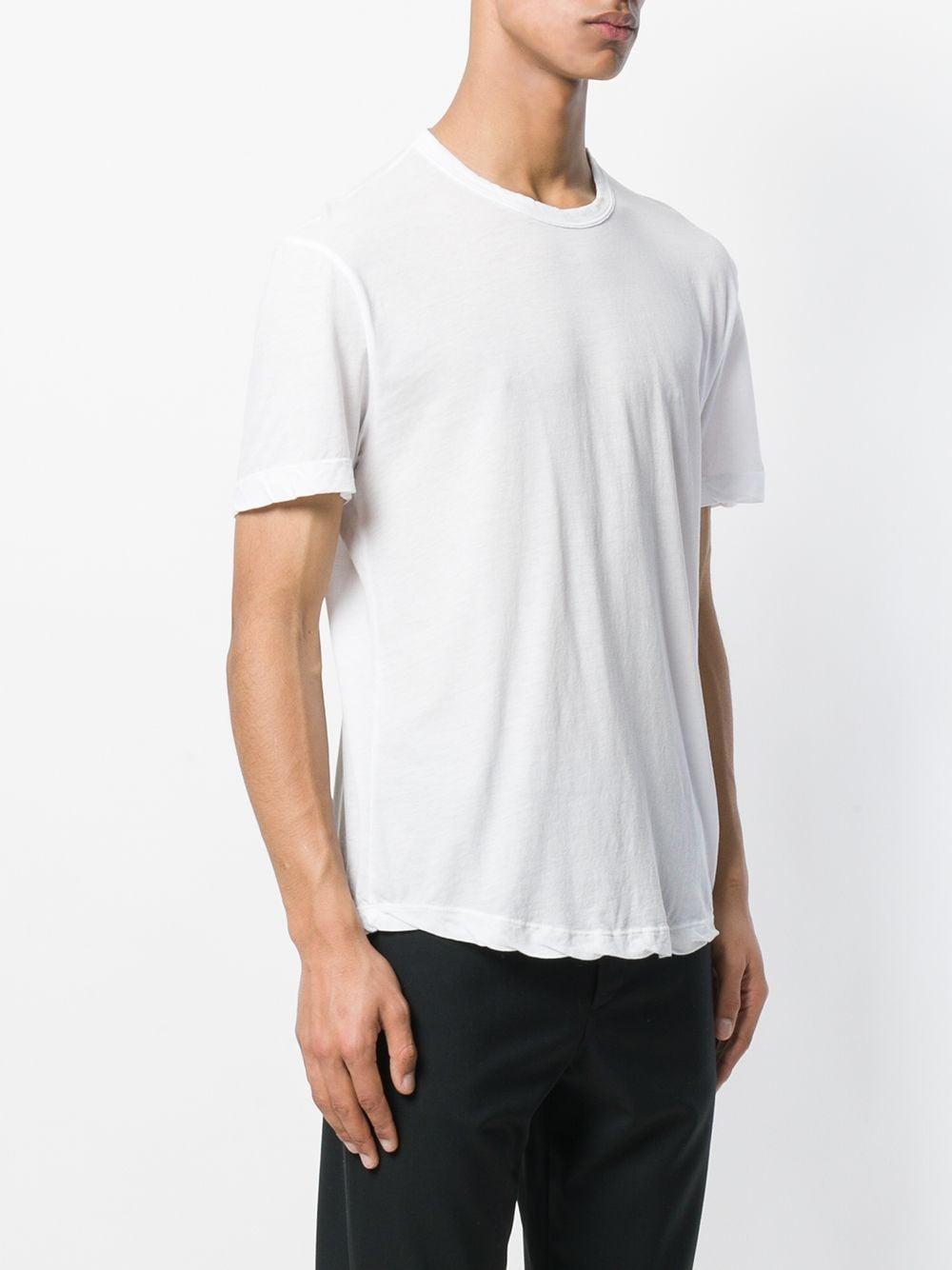 James Perse Cotton Round-neck T-shirt in White for Men - Lyst