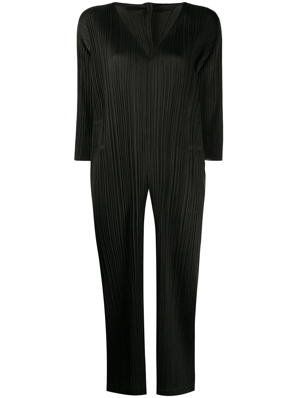 low cut pantsuit
