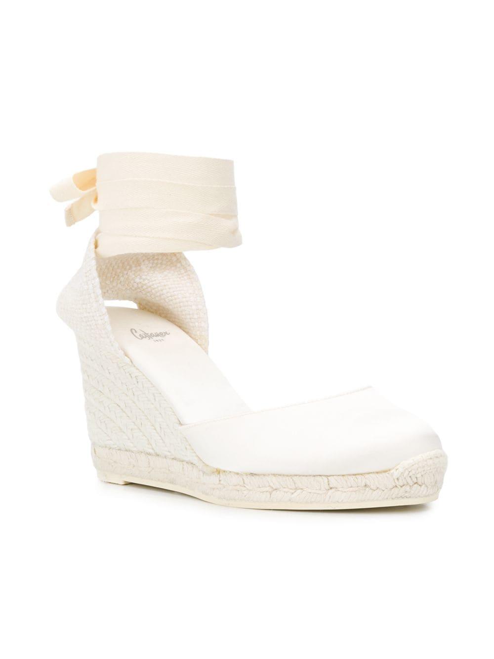 white castaner espadrilles