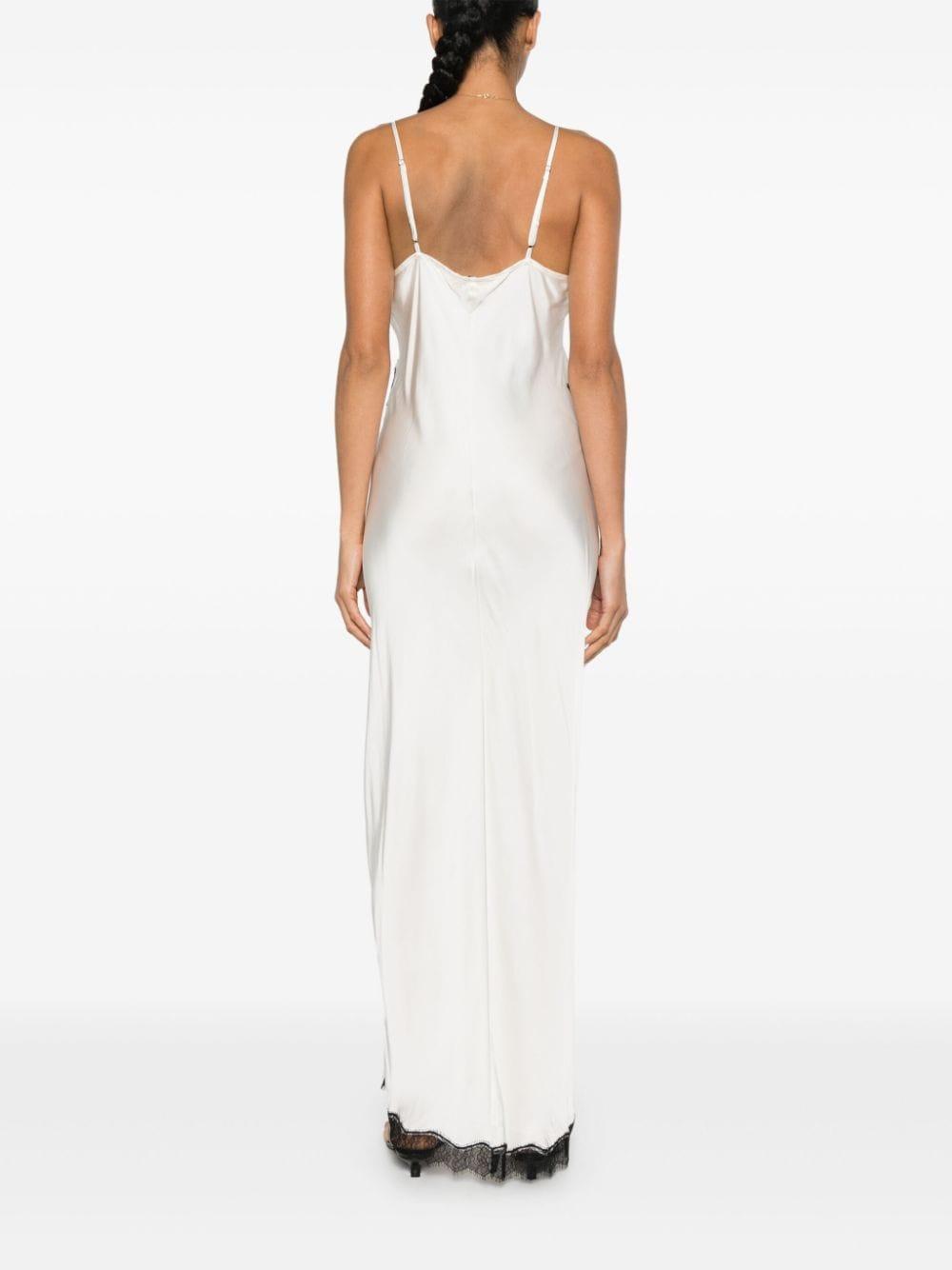 Herskind Jonathan Lace-trim Dress in White | Lyst