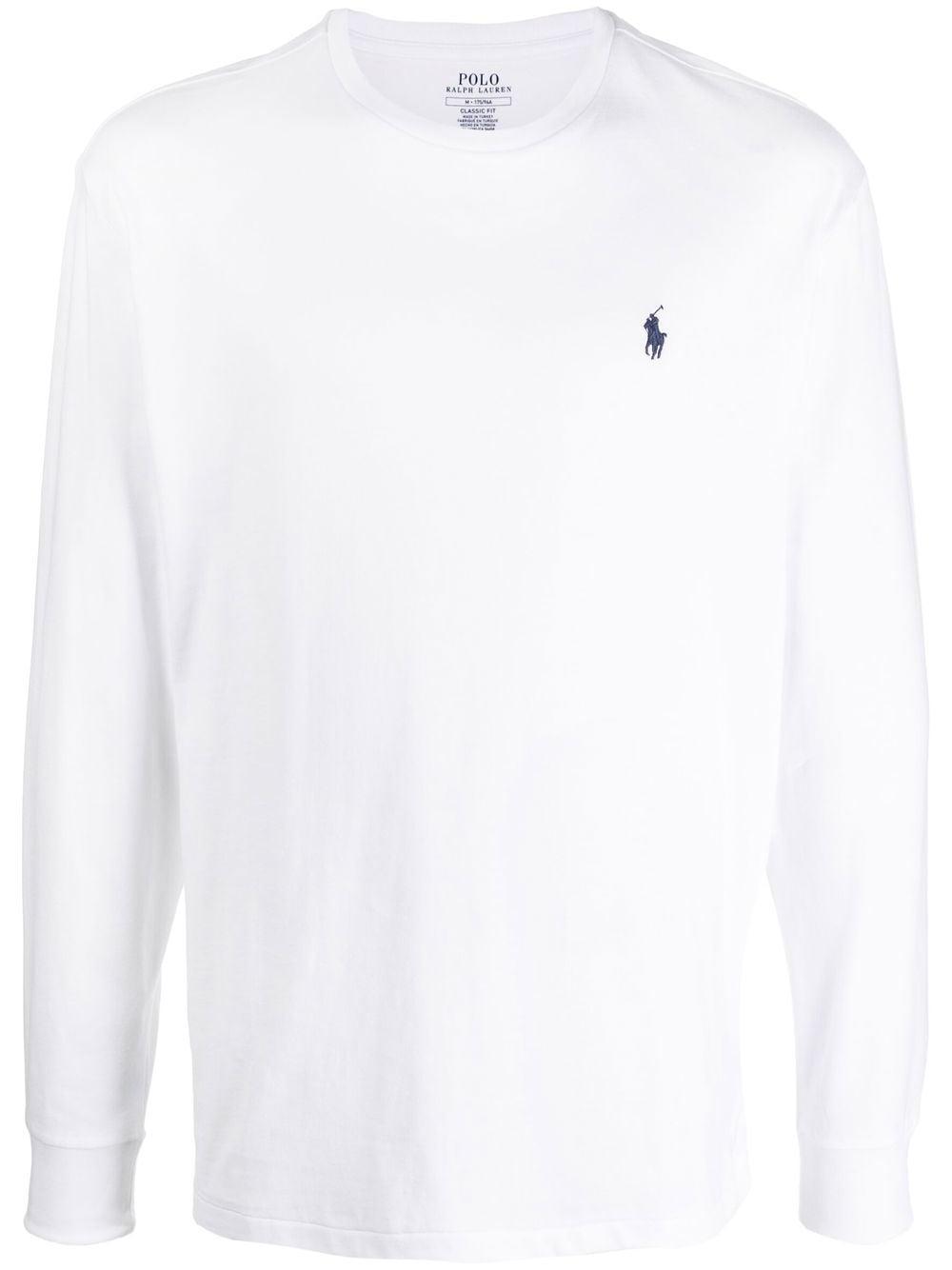 Polo Ralph Lauren Cotton Polo Pony Crew-neck Sweatshirt in White for ...