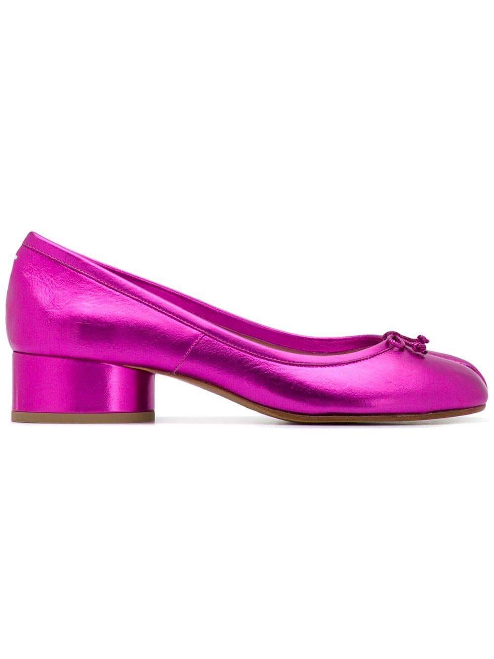 Maison Margiela Tabi Metallic Leather 