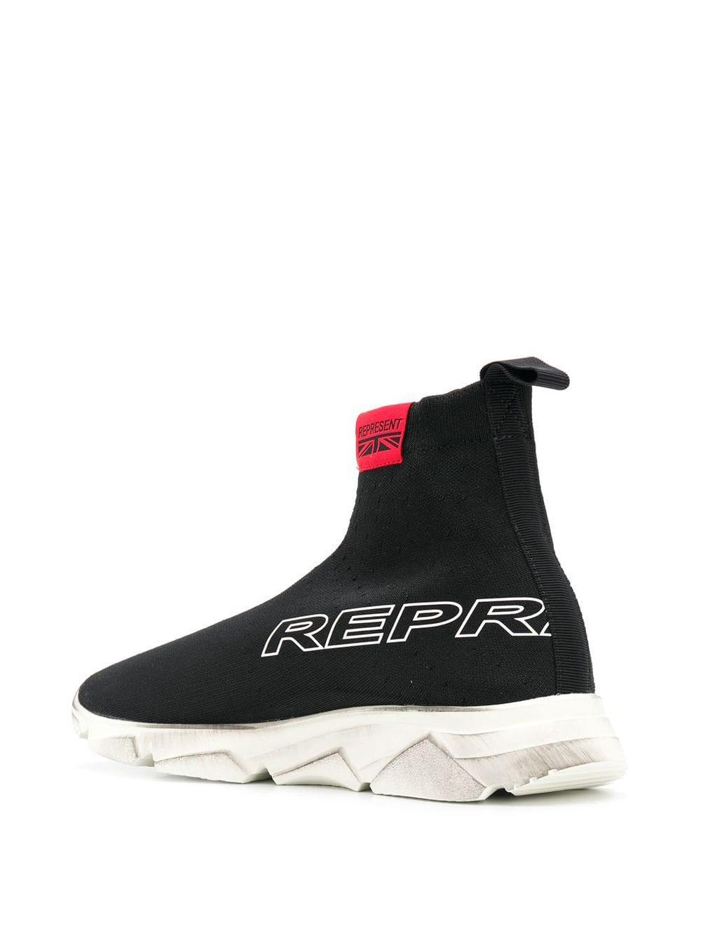 represent sock sneaker
