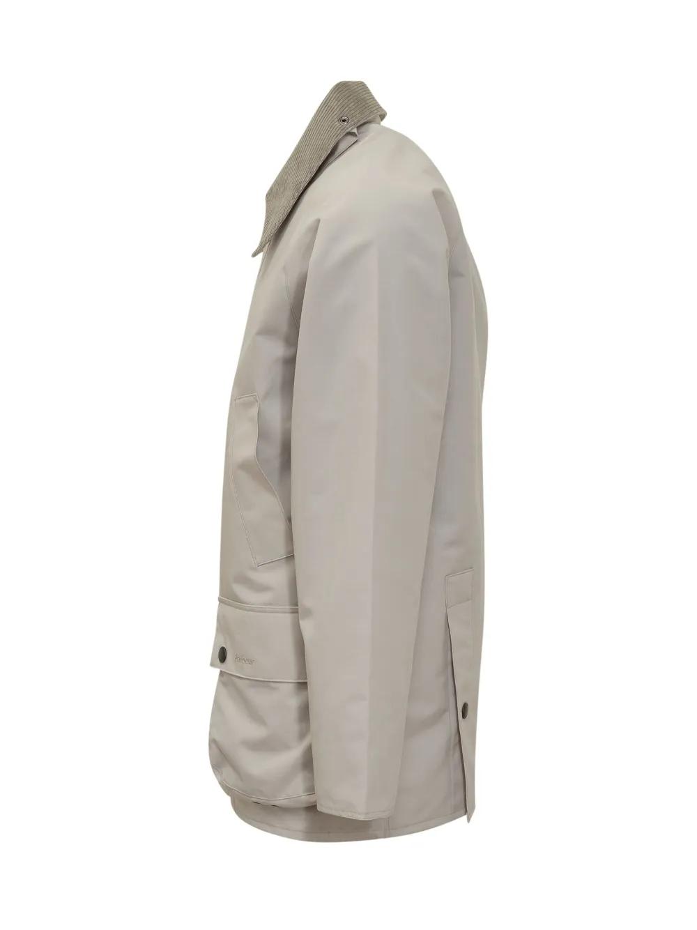 Barbour Bedale Jacket in Gray for Men | Lyst