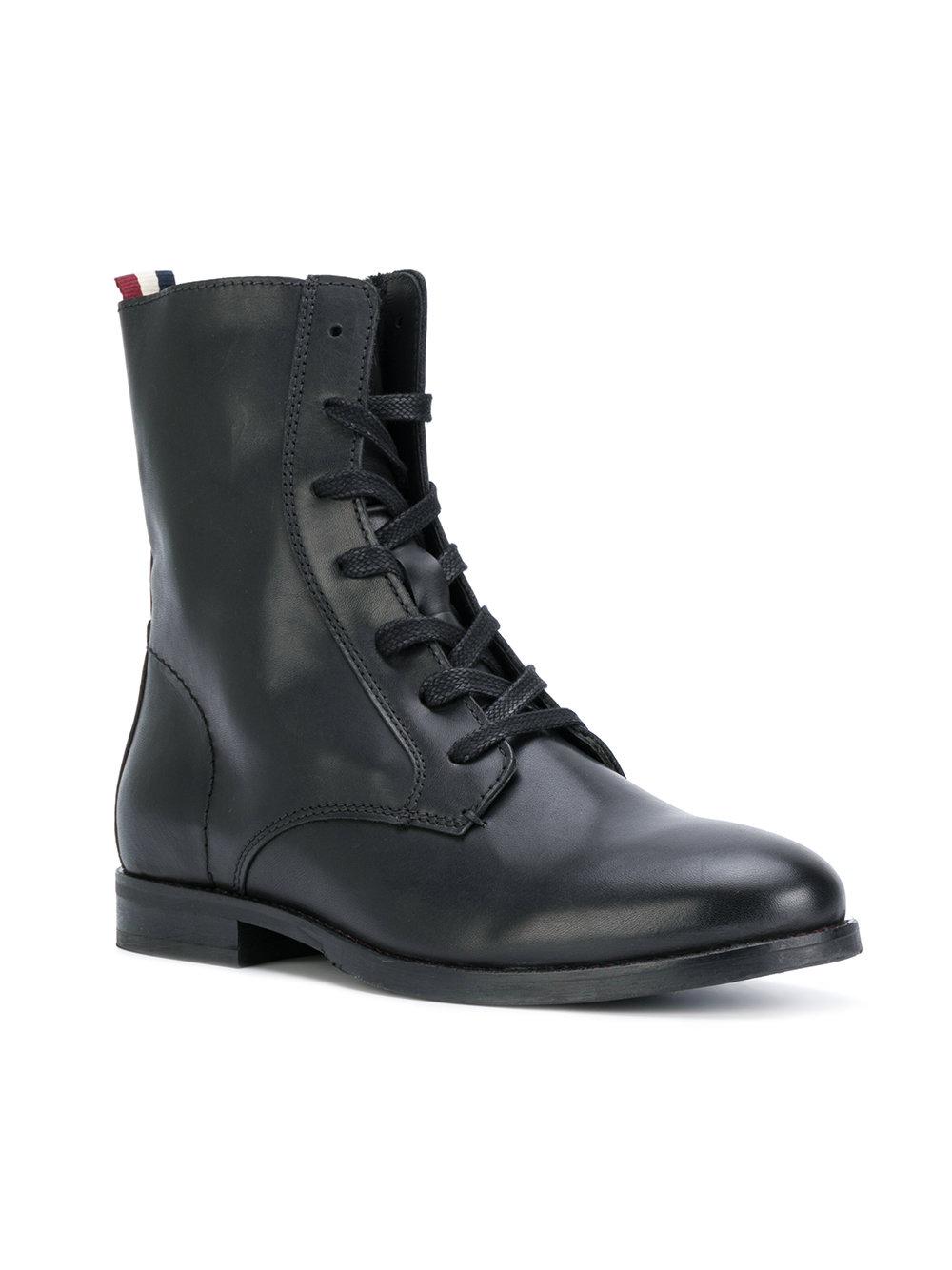 tommy hilfiger military boots