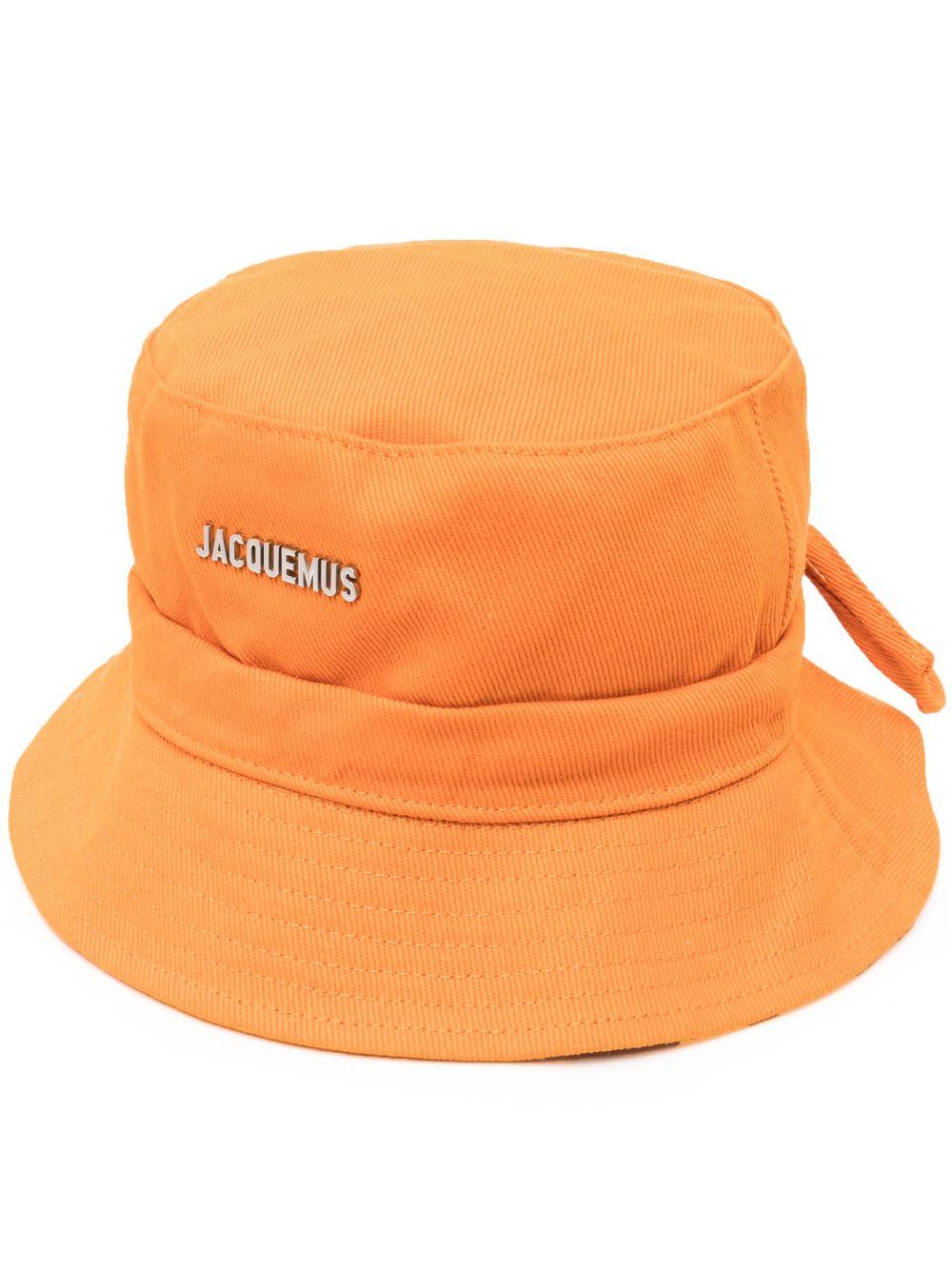 Jacquemus Orange Le Bob Gadjo Bucket Hat for Men | Lyst