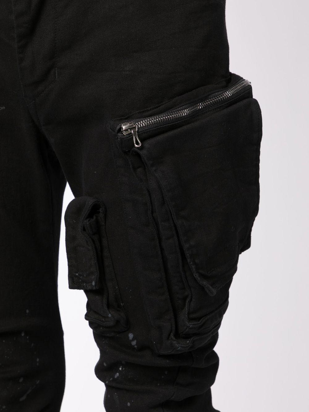 Dynamiek Fahrenheit Bestuiver Julius Skinny-fit Cargo Jeans in Black for Men | Lyst