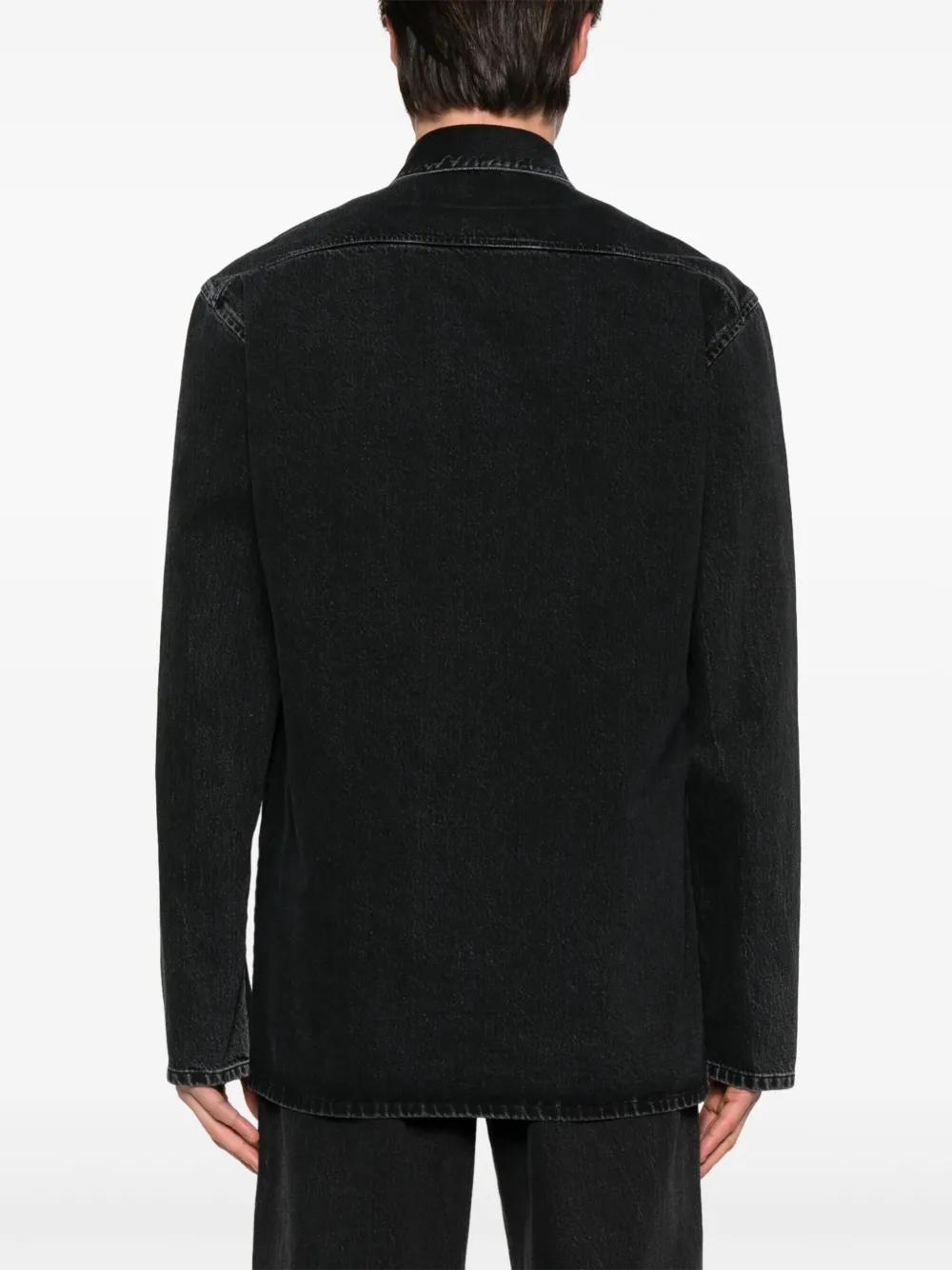 RIER ブラックデニムシャツ　ジャケット メンズ Rier デニムシャツ ブラック | Lyst