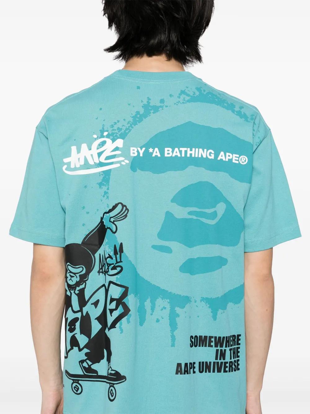 Farfetch A Bathing Ape T Shirt Mens Cheap Bape Tee A BATHING APE