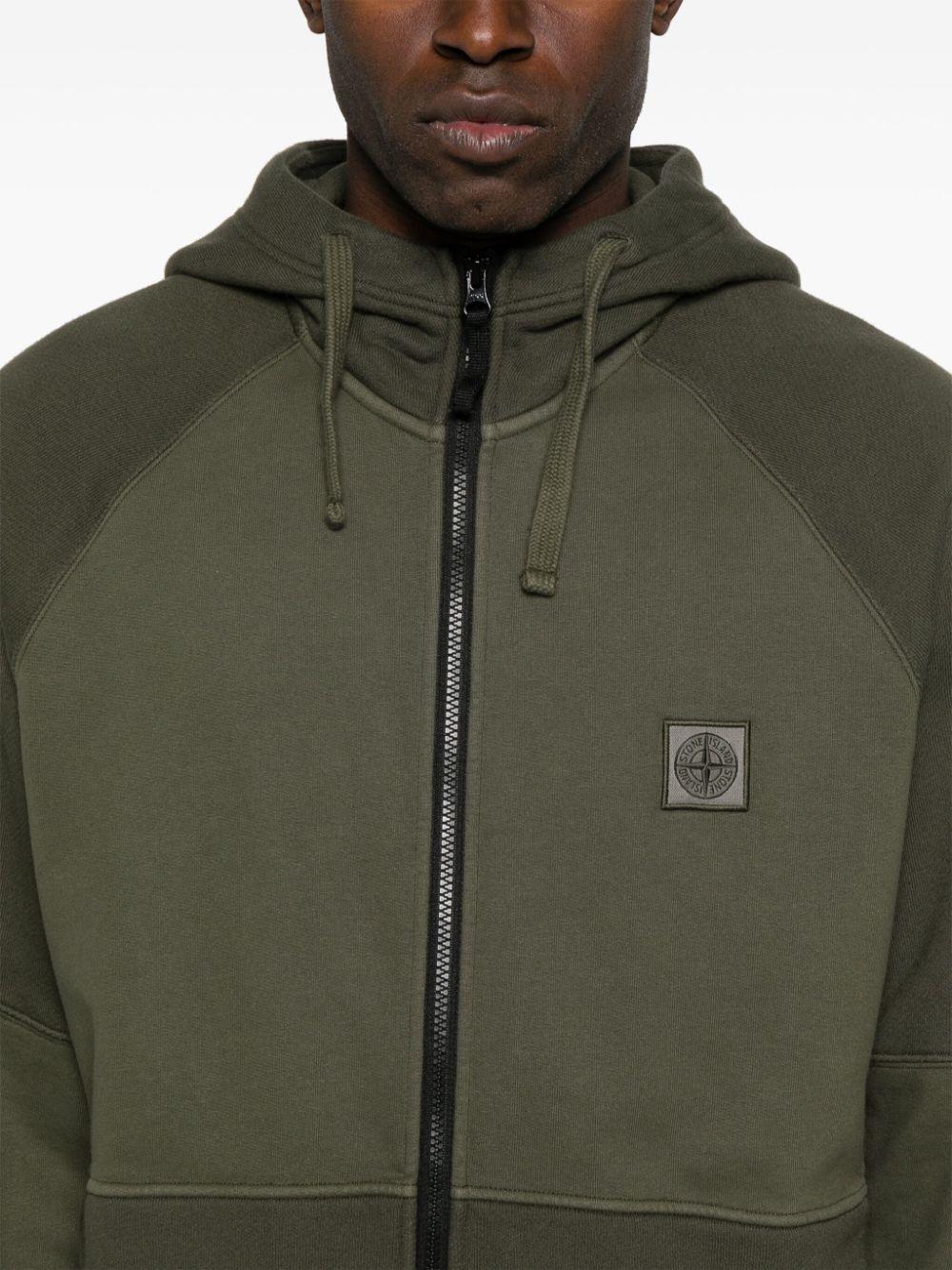 Stone Island メンズ グリーン コンパスパッチ ジャケット ジャケット 