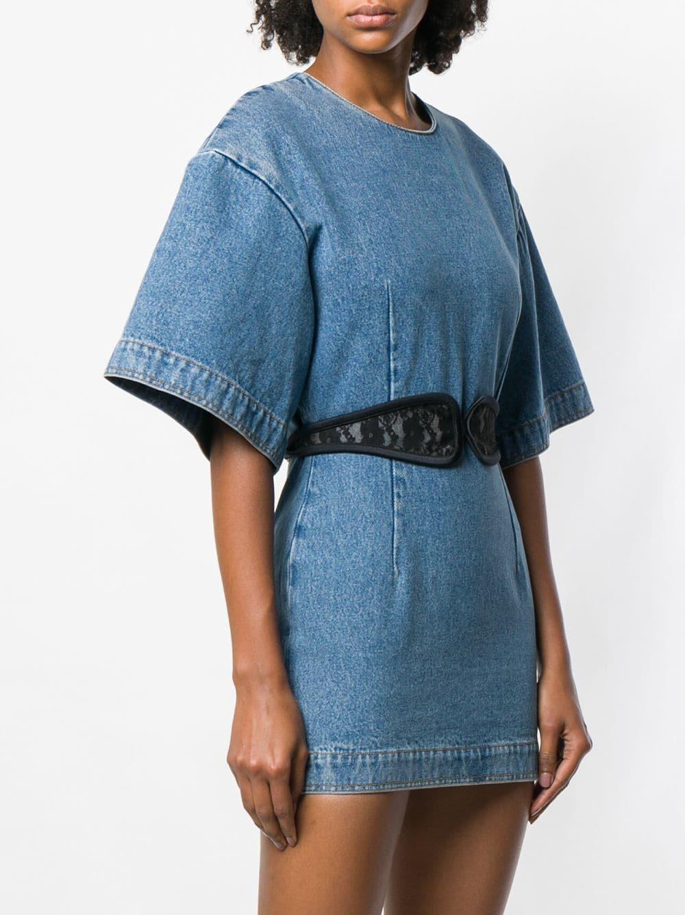 christopher kane denim dress