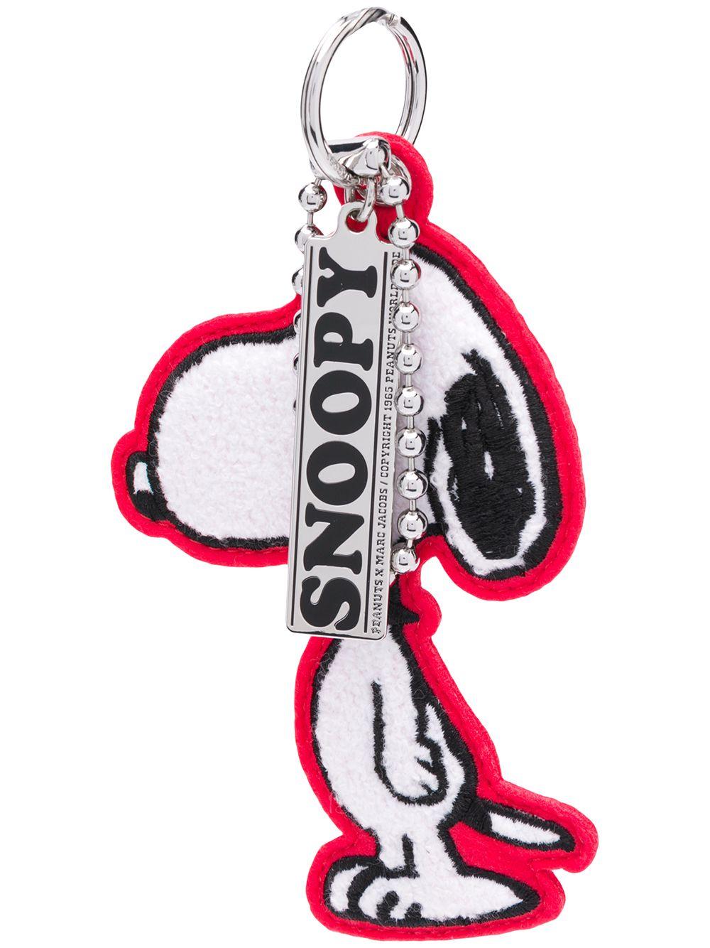 Marc Jacobs 'Snoopy' Schlüsselanhänger in Weiß