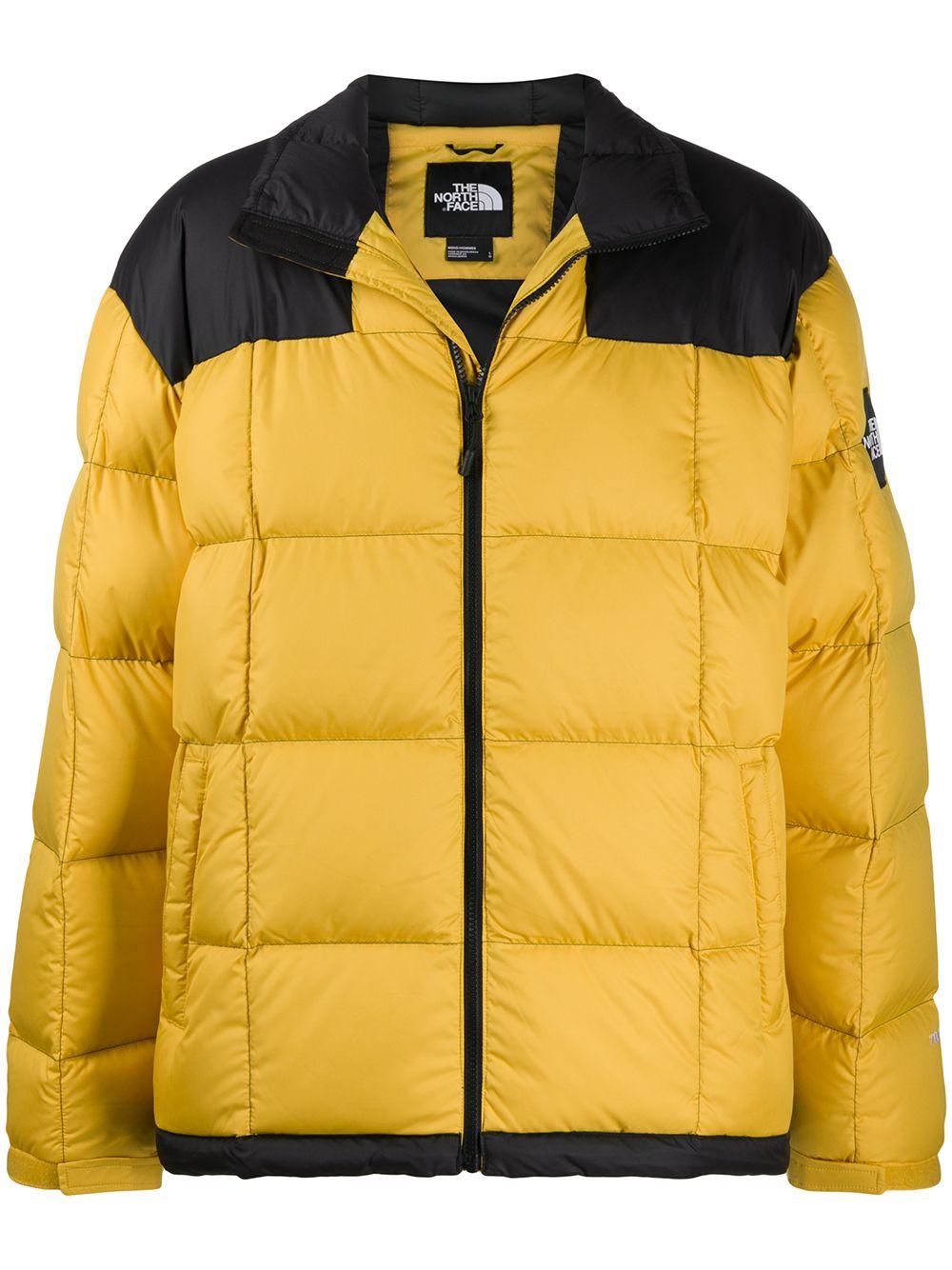 The North Face Quilted Puffer Coat in Yellow for Men - Lyst