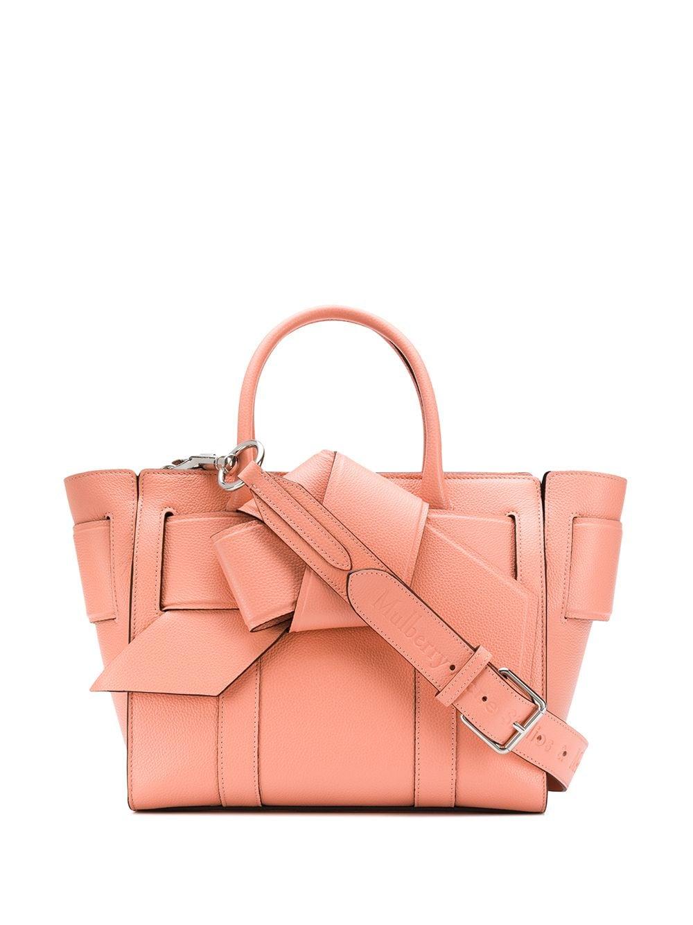 Mulberry And Acne Studios Small Musubi Bayswater In Pink Small Classic  Grain - Lyst