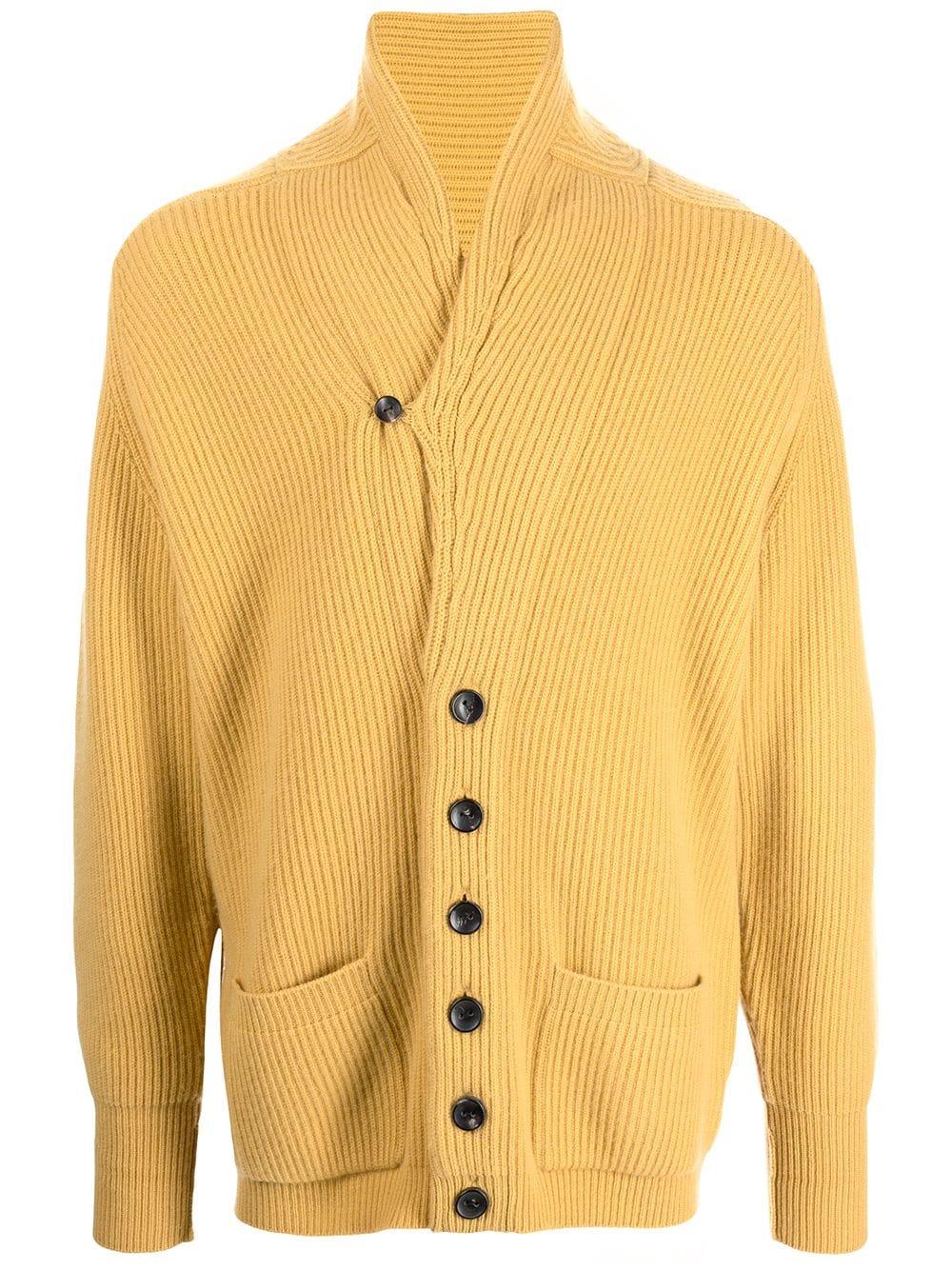 mens mustard cardigan uk