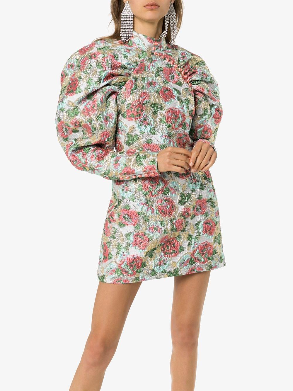rotate jacquard dress