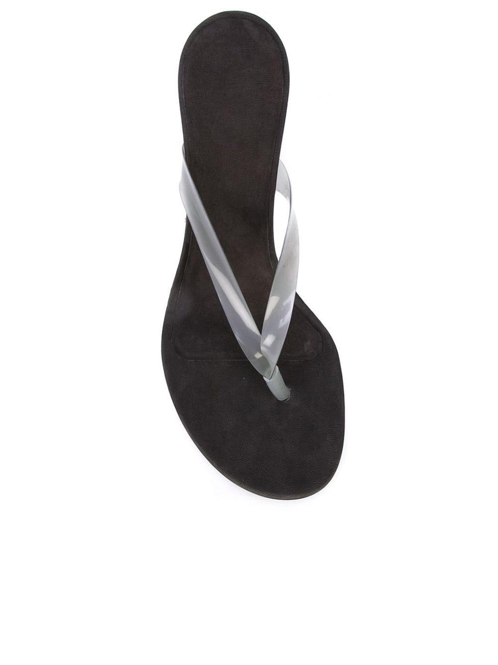 yeezy perspex thong sandals