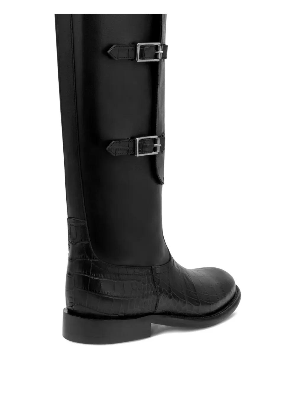 【関税込み】Paris Texas ブラック Ivana ブーツ Black Ivana Boots by Paris Texas on Sale
