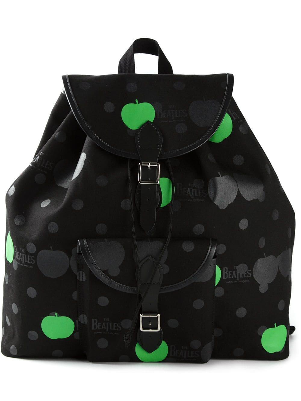 Sac A Dos The Beatles Synthetique Comme Des Garcons En Coloris Noir Lyst