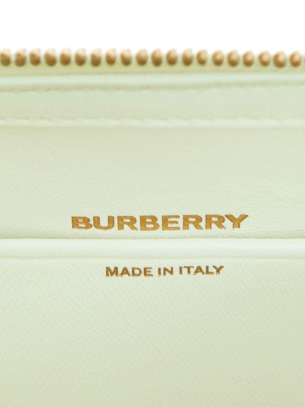 Burberry White Mini Olympia Leather Shoulder Bag 8045988
