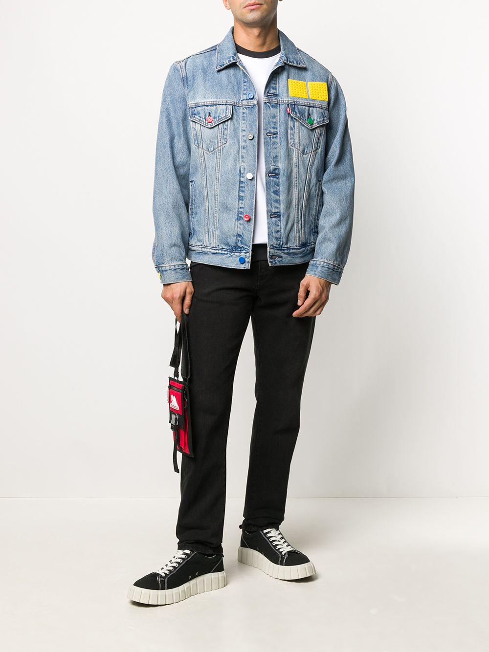 Levi's Lego Patches Denim Jacket in Blue for Men | Lyst