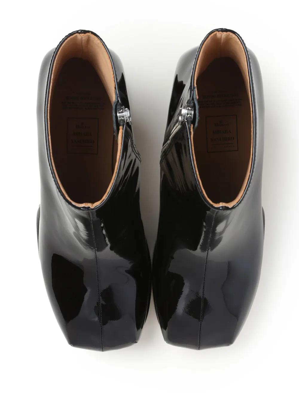 Maison Mihara Yasuhiro Duck Heel Boots in Black | Lyst Australia