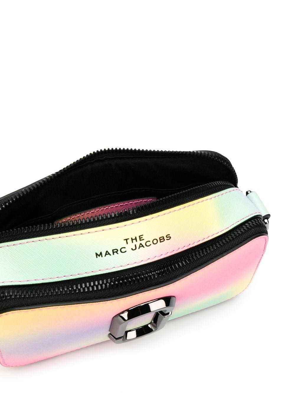 Marc Jacobs Multicolor Airbrush Mini Snapshot Compact Wallet Marc