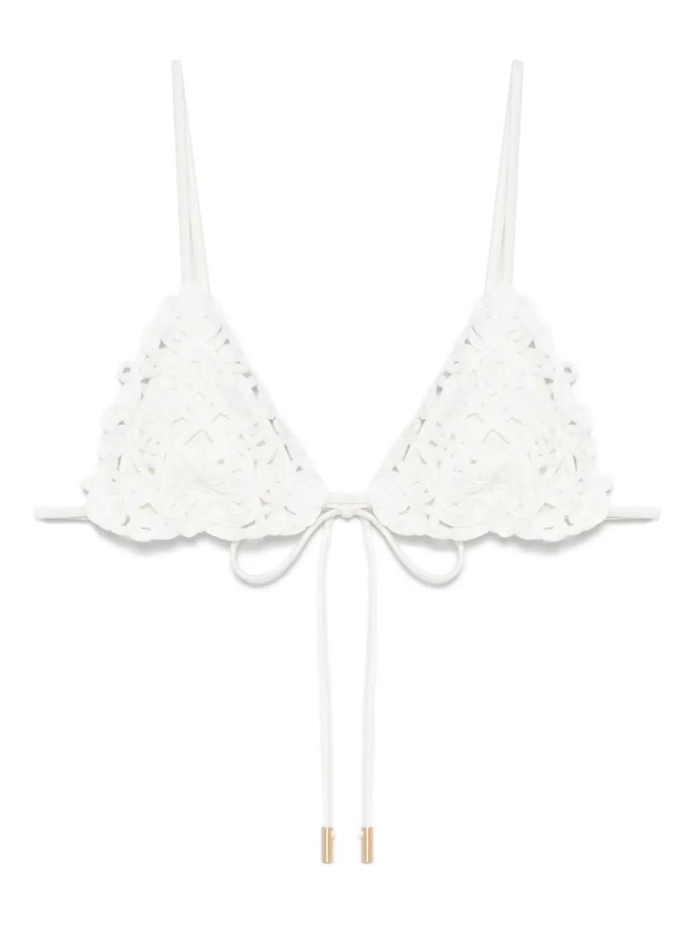 【送料&関税込】Cult Gaia Irina Beachwear In White Polyamide IRINA BIKINI TOP - OFF WHITE – CULT GAIA