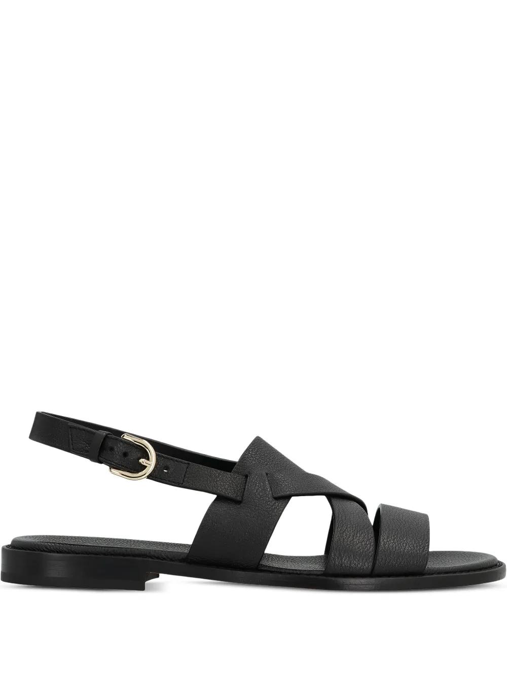 フラットシューズ Doucal's Leather Flat Sandals Doucal's Flat sandals for Women | Online Sale up to 73% off