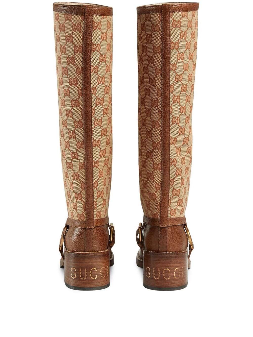 Stivali Gucci in Pelle Marrone taglia 39.5 EU - 21724439