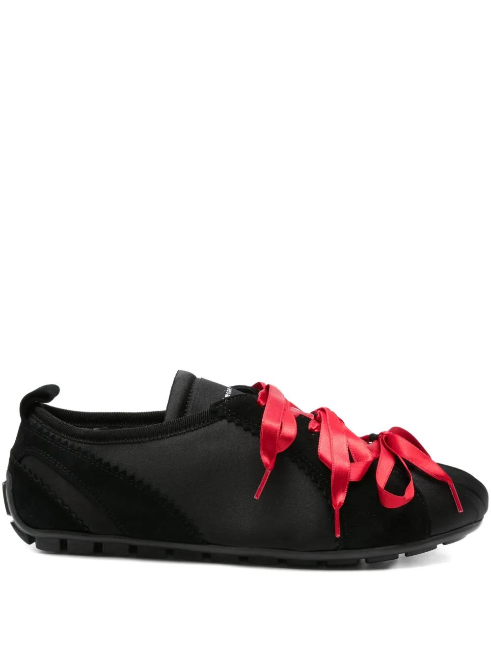 Simone Rocha サテンフラットシューズ Simone Rocha サテンフラットシューズ Simone Rocha サテン