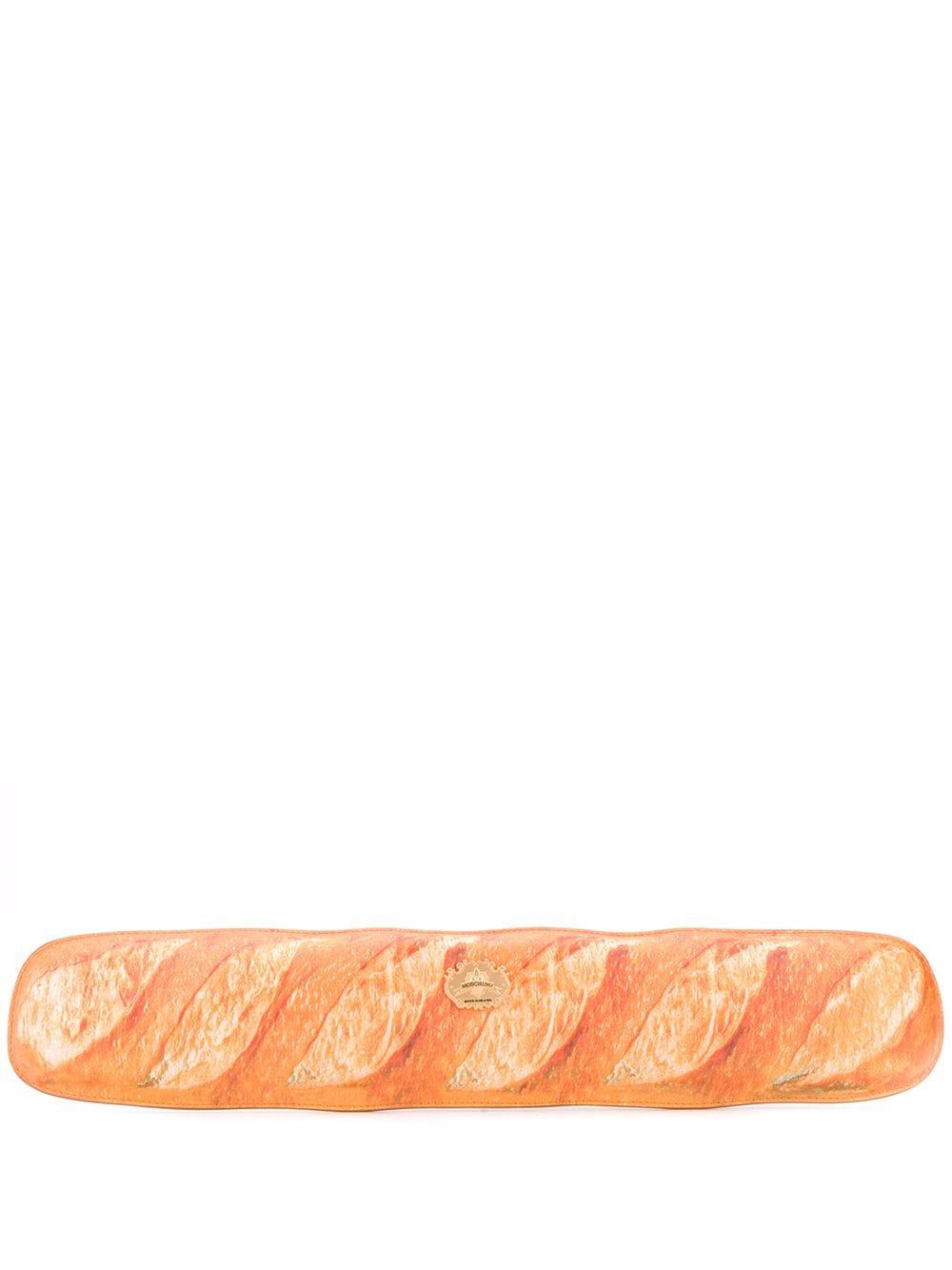 Moschino Baguette Clutch in Orange | Lyst