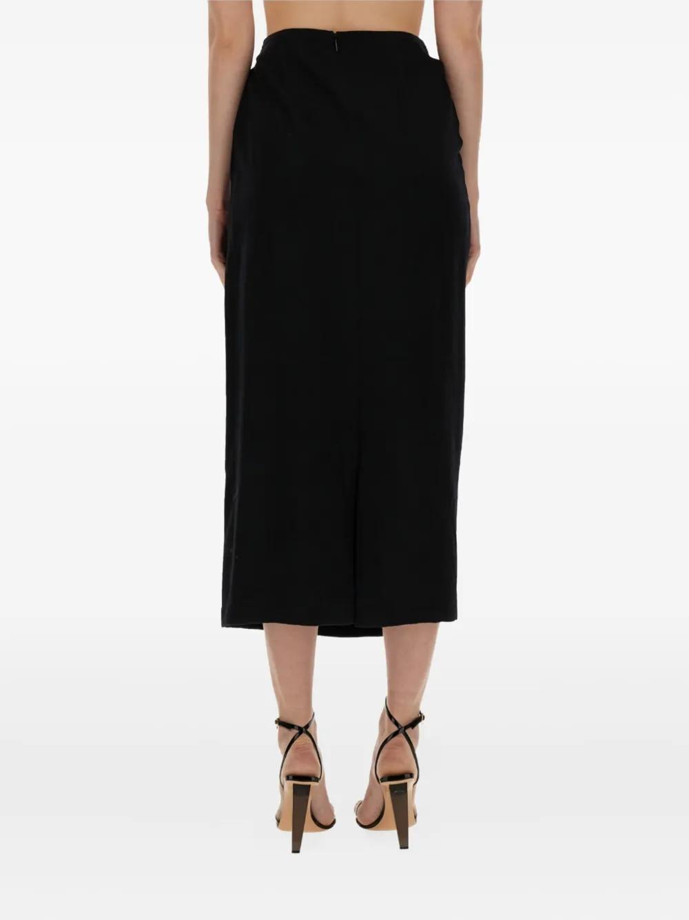 スカート ALYSI Woman Skirt Black 101023P1046 NE Alysi Skirts for Women | Online Sale up to 70% off | Lyst