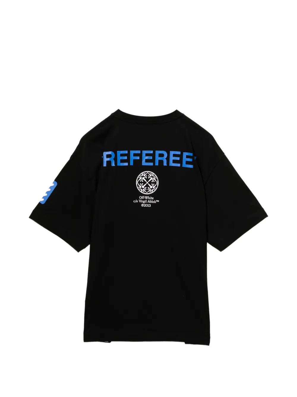 Off-White c/o Virgil Abloh X Virgil Abloh Referee T-Shirt in Black
