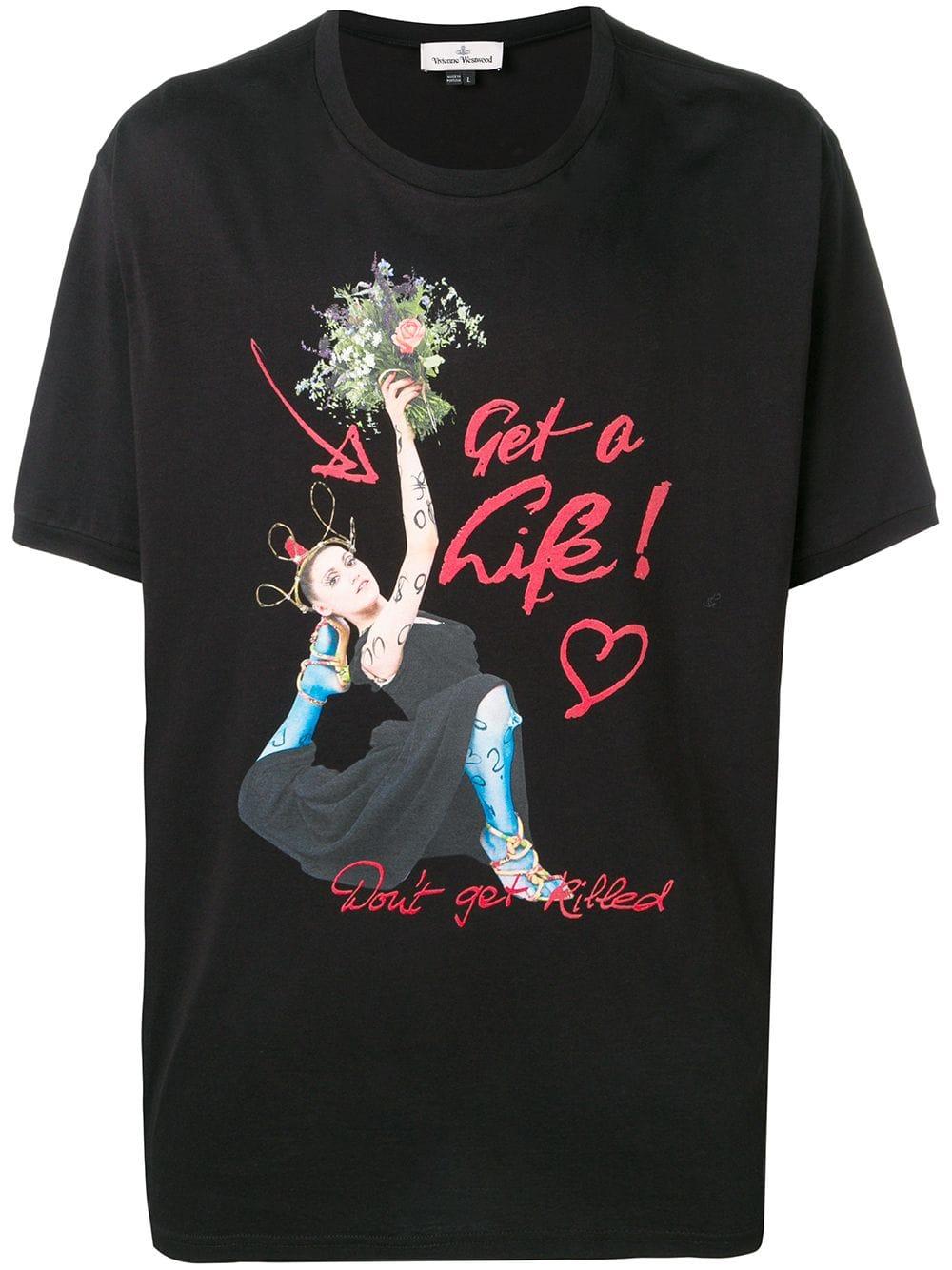 Vivienne Westwood Cotton 'get A Life' T 