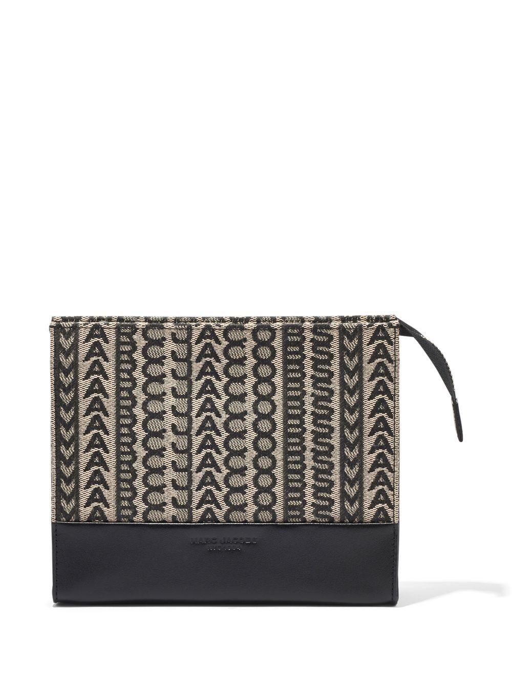 Marc Jacobs The Monogram Travel Pouch in Black | Lyst