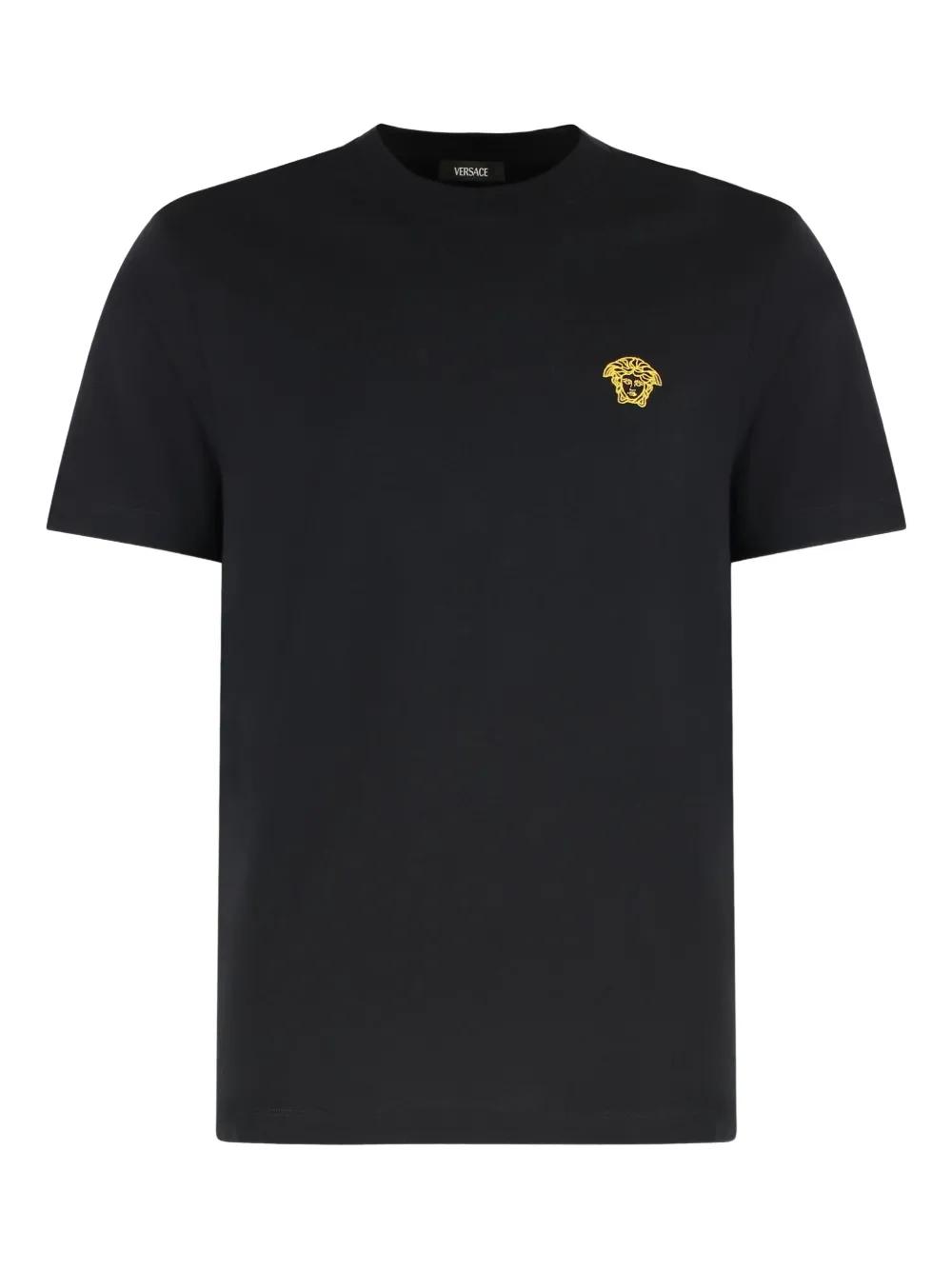 Farfetch Medusa Head Shirt Versace Medusa Head Cotton T-shirt