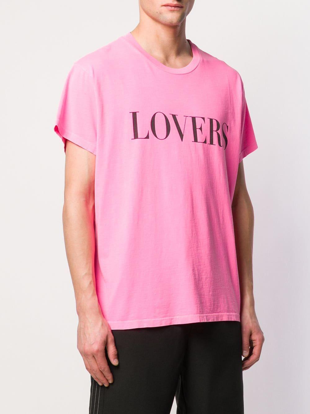 正規新品 19SS AMIRI アミリ Tシャツ LOVERS